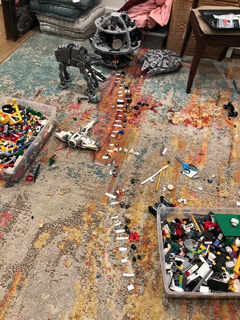 Annotated Lego figurines