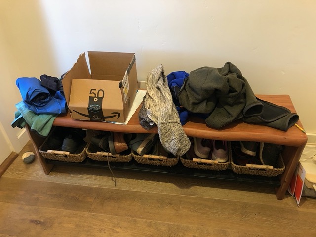 And the bench