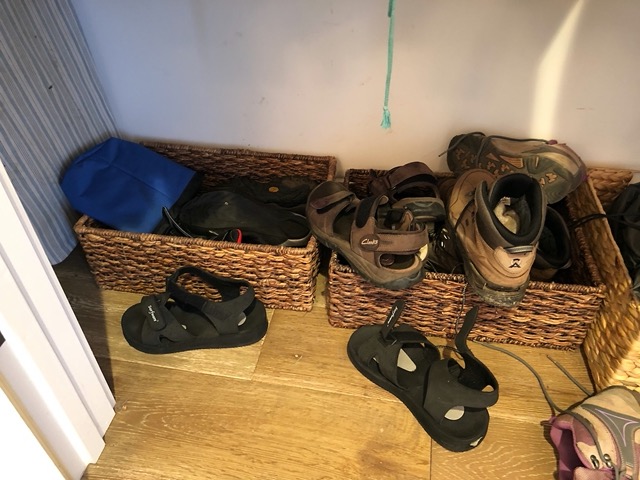 And the closet bins