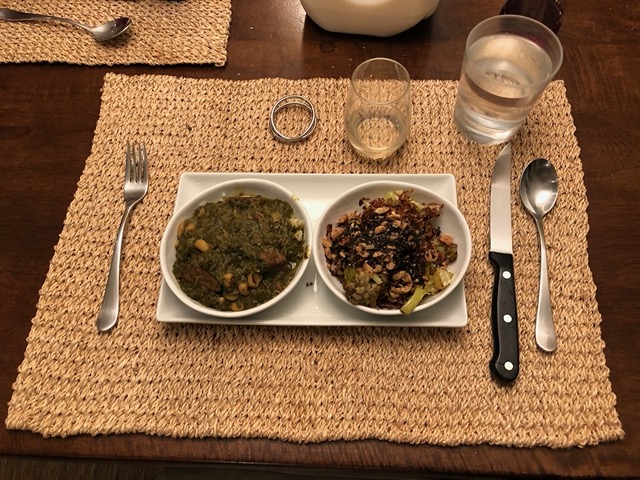 Persian herb stew and roast cauliflower from Flavor