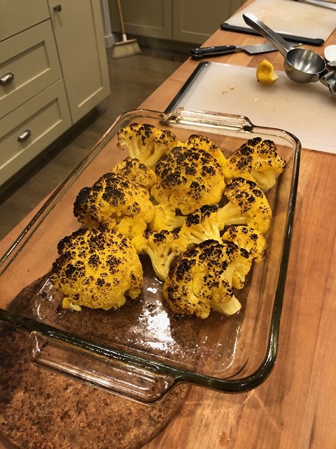 Roast cauliflower