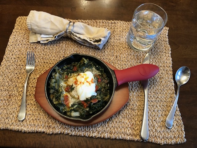 The family with shakshuka