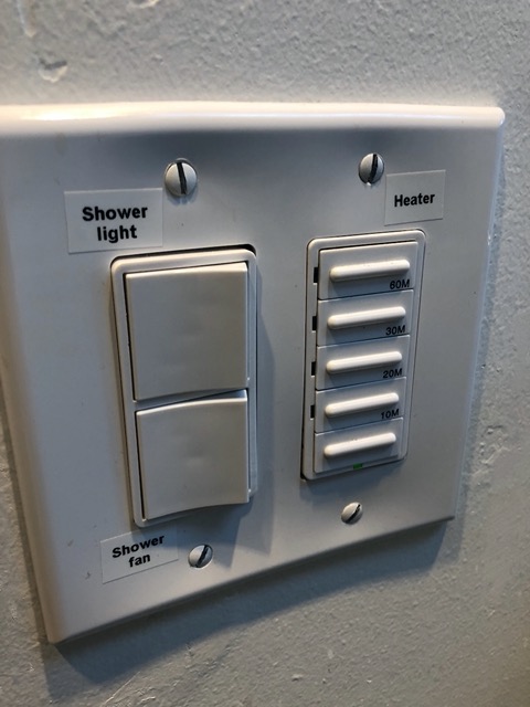 Mike replaced the electrical panel
