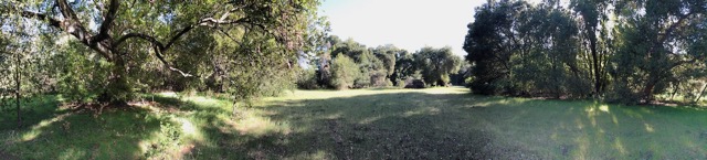 Panoramic shot at Rancho