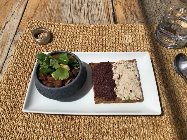 Lunch outdoors