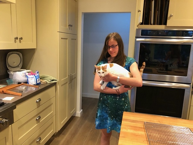 Lela with Gizmo
