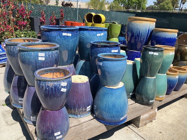Pots to choose from