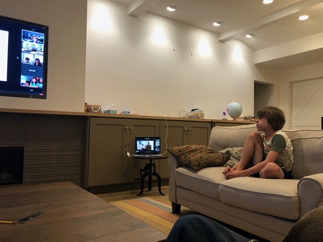 He got to watch himself play!
