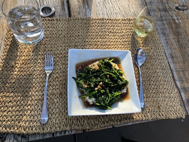 Thai water spinach stir fry