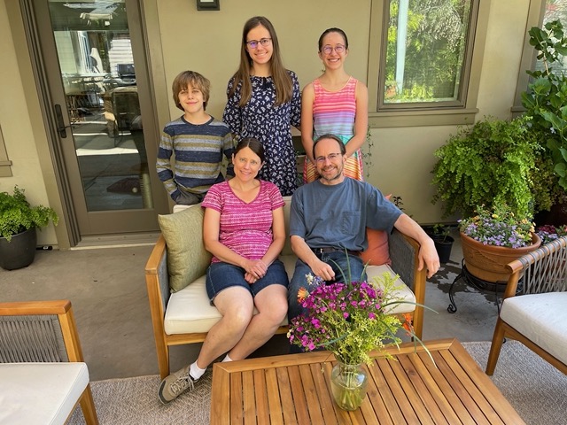 We had Leslie and Bill take a family picture
