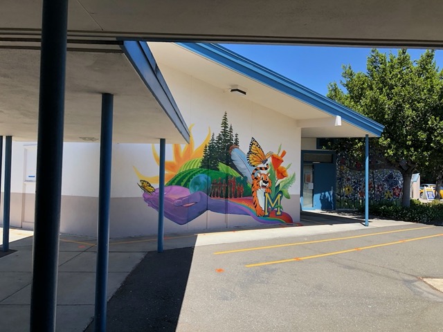 New mural at the school