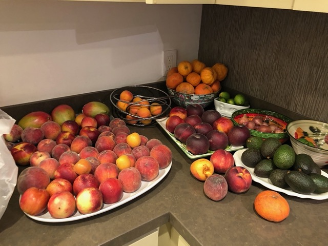 LOTS of summer fruit