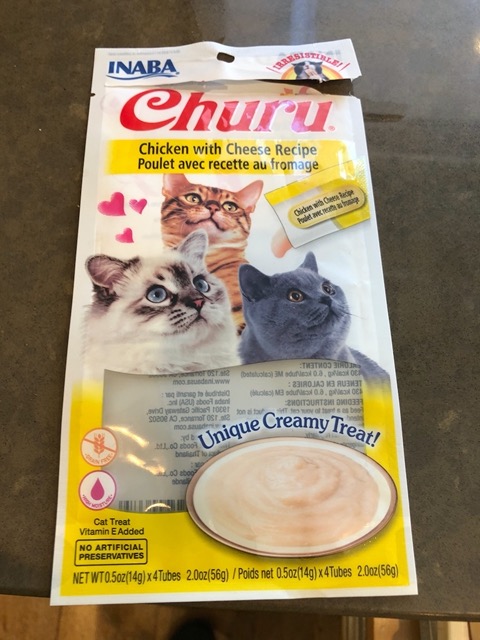 New treats for the cats