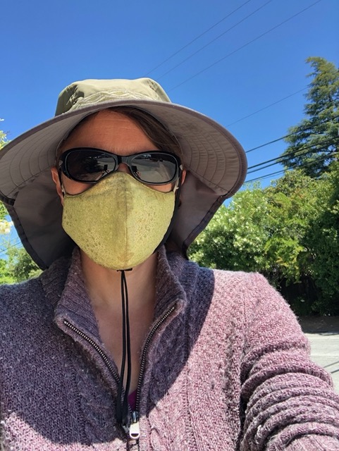 Selfie on a walk