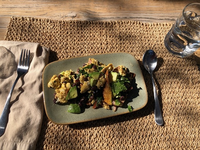 Migas for dinner
