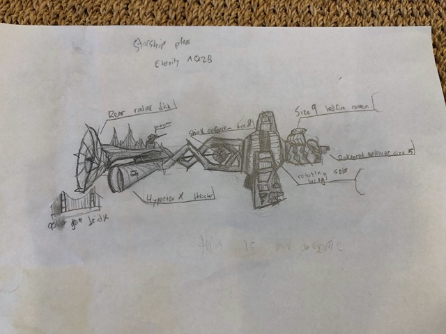 Starship plans, by Owen