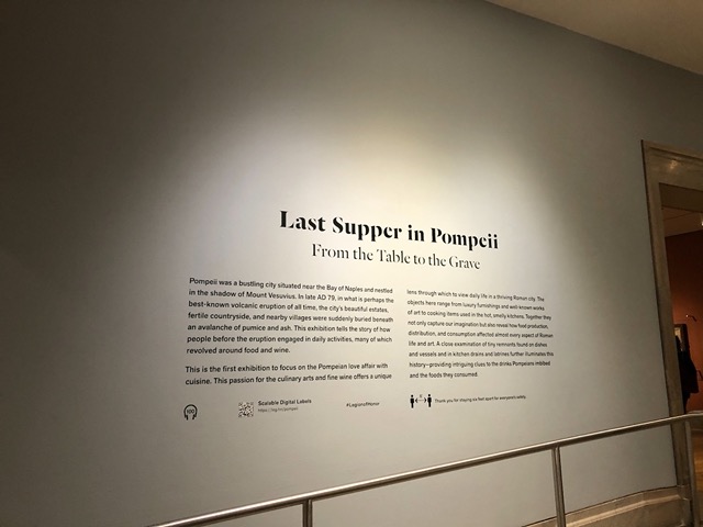 We entered the exhibit at 10 a.m.