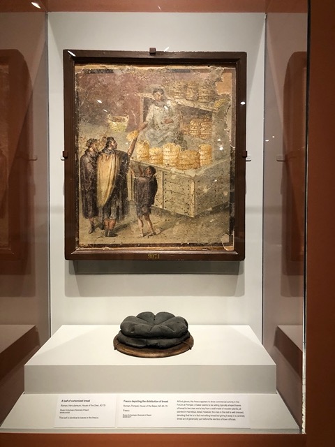 A highlight for me: a loaf of Panis Quadratus