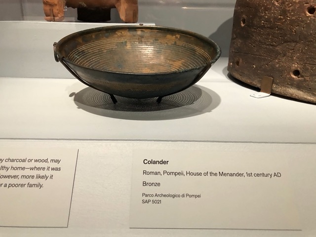 A very fine colander
