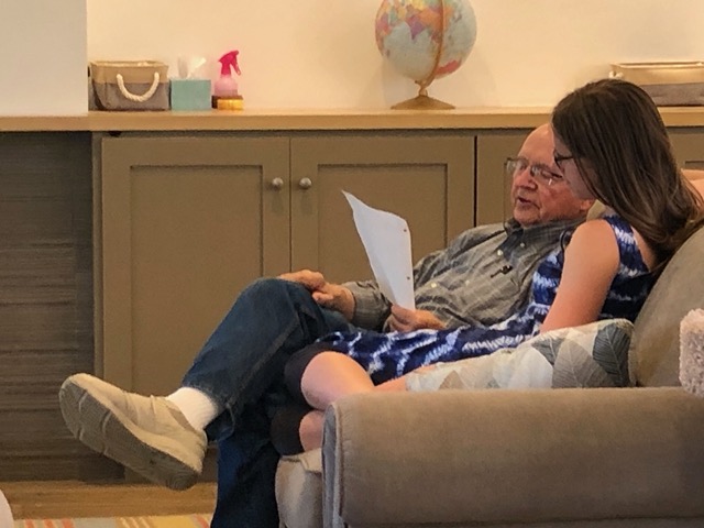 He hasn't seen Lela in two years, from age 14 to 16