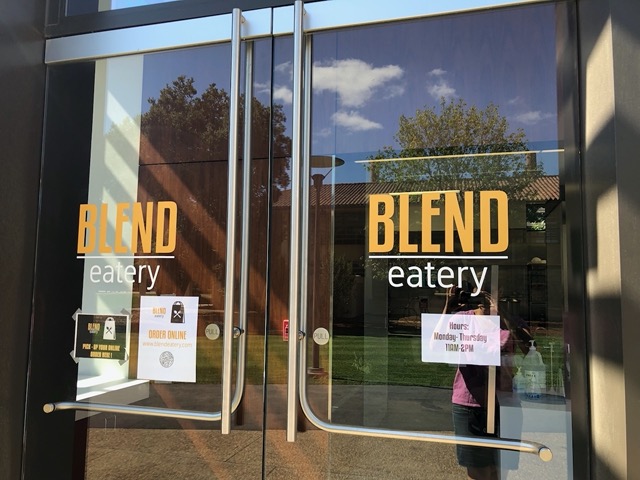 New food place on campus.  Lots of online ordering for pickup or delivery