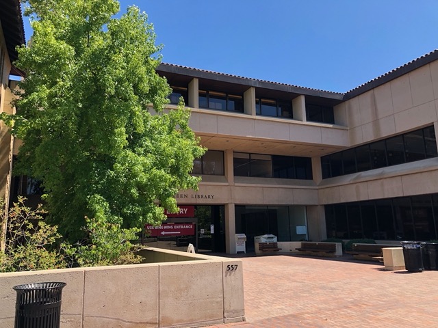 Green Library is still here