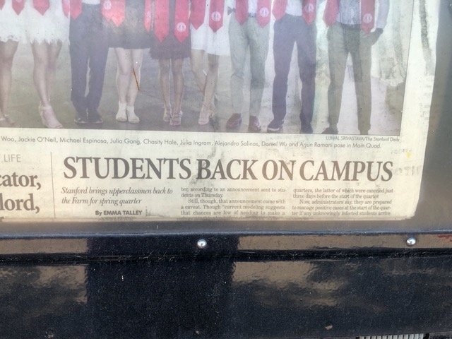 Bits of the story above the fold