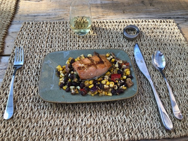 Leftover birthday dinner