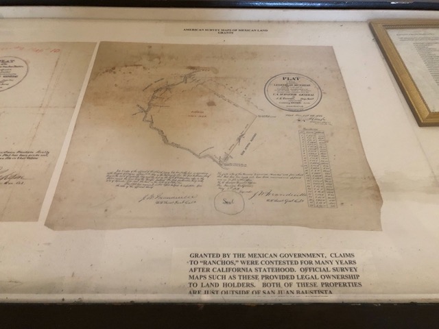 Mexican land grant, contested for many years after CA became a state