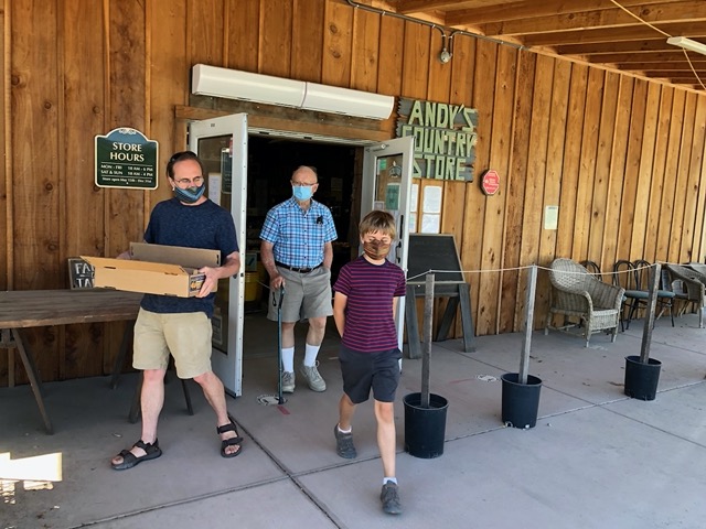 We stopped at Andy's Orchard on the way home
