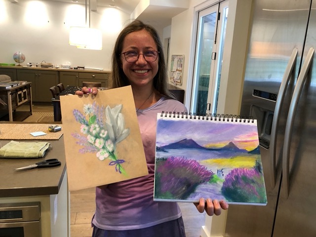 Ellie's pictures from her sketching camp