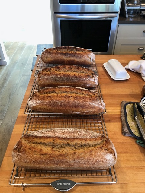 Fresh baked loaves