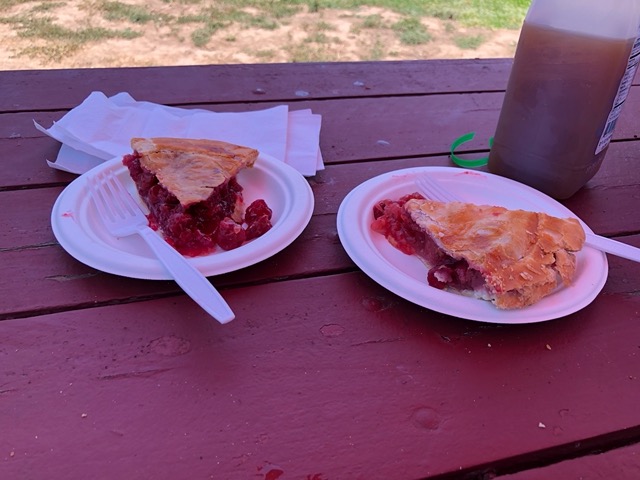 Then we went to the ranch itself for pie