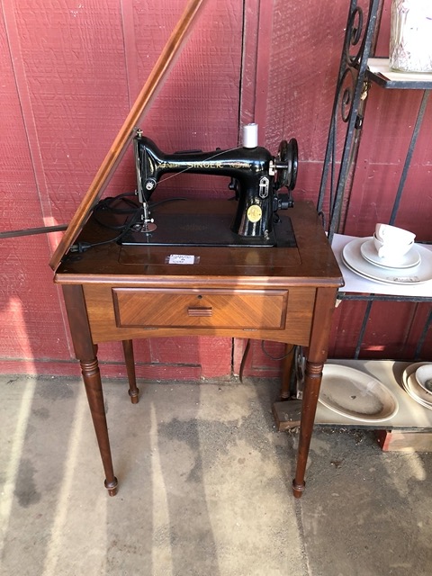 They had a sewing maching that looked a lot like Mom's