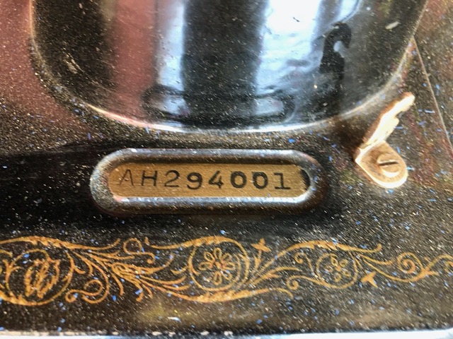 I took a picture of the serial number