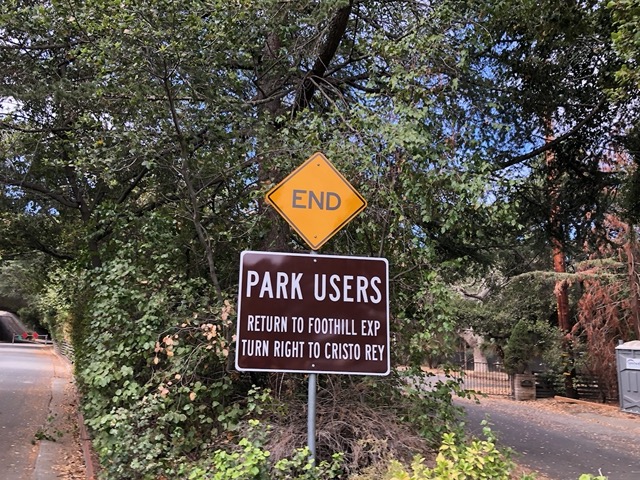 Much neighborhood debate over this sign.  This is the new one, more discouraging to cars