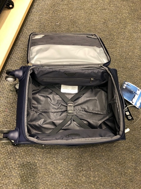So we replaced our two slightly-larger suitcases with two smaller ones