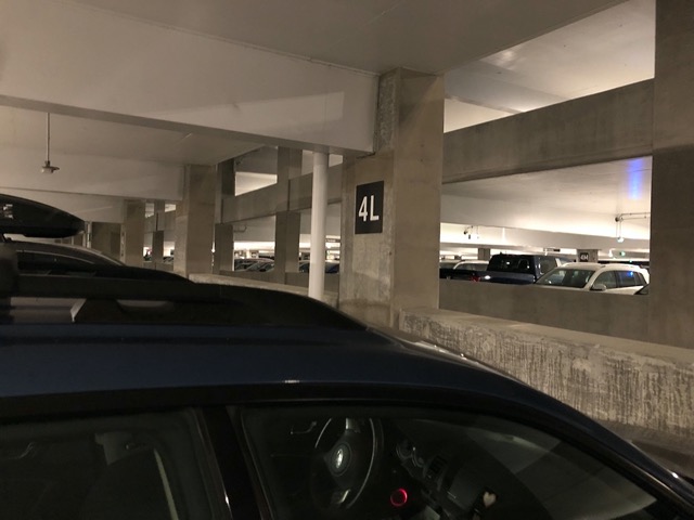 The next morning, we got to SFO at 5 a.m.