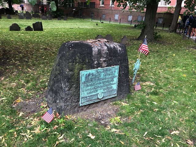 Grave of Samuel Adams!