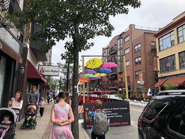 We walked into Little Italy