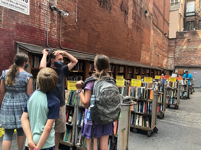 Passing a bookstore on the way home