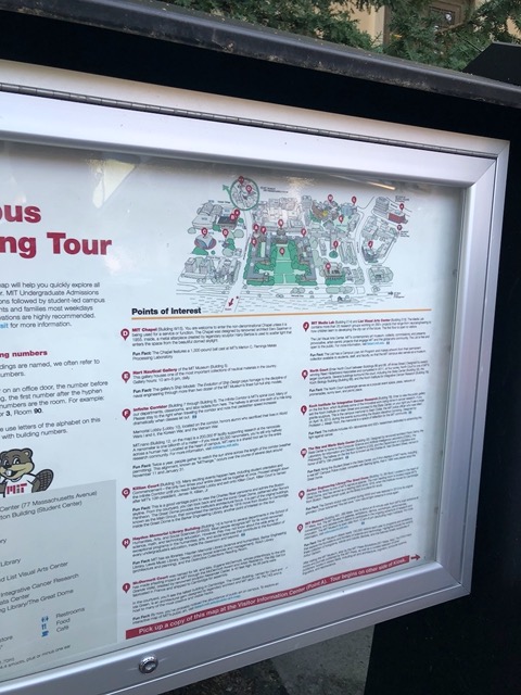 And a map