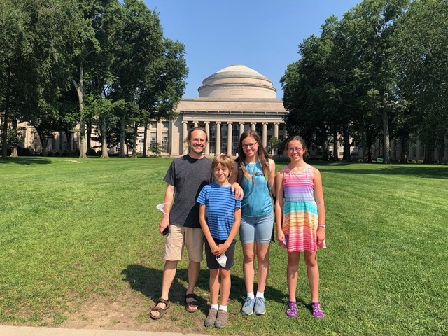 In front of the dome where all the hijinks take place
