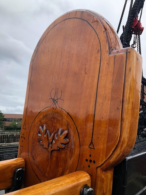 On the ship