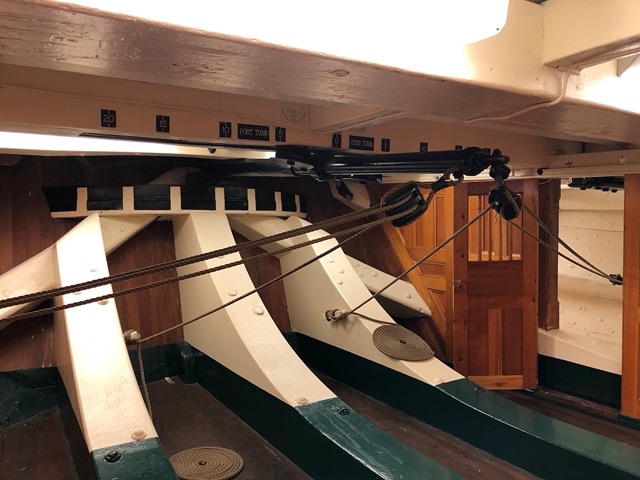 Steering ropes