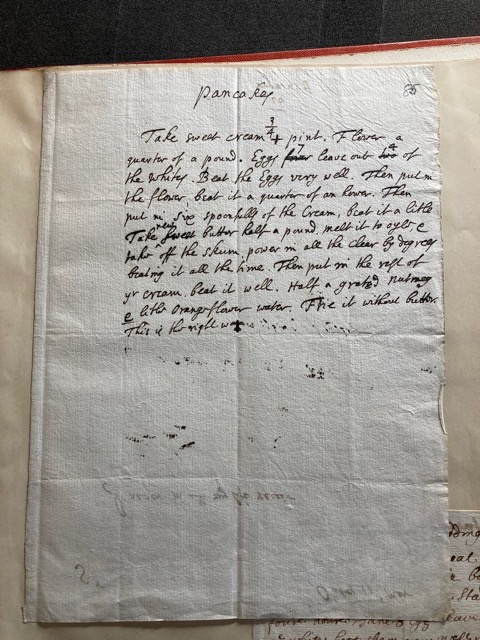 Mike sent me John Locke's recipe for pancakes hahaha