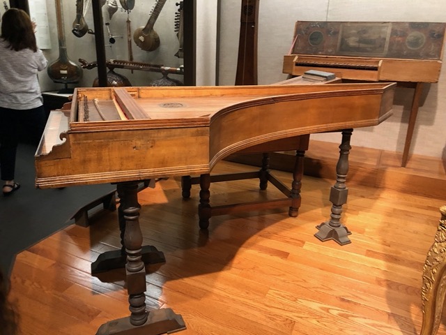 This harpsichord is from 1550!  One of the oldest ones in existence