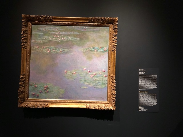 Monet, one of his water lilies!