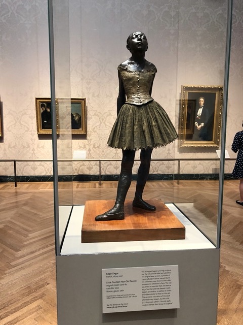 Degas, 14 year old dancer