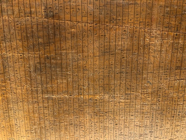 Hieroglyphic writing